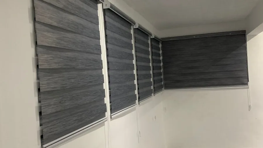 The Executive Hall, blinds fitted along two walls